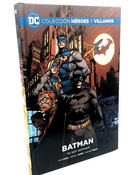 EXCELENTE ESTADO BATMAN YO SOY GOTHAM COLECCION HEROES Y VILLANOS 1 TAPA DURA DC ECC