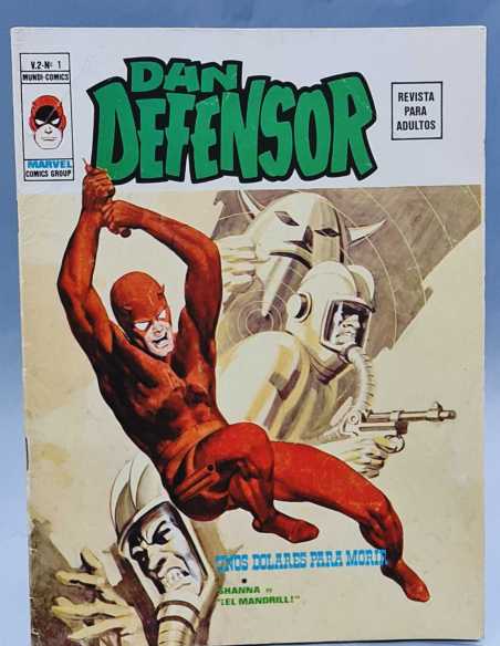 CASI EXCELENTE ESTADO DAN DEFENSOR 1 UNOS DOLARES PARA MORIR VOL2 GRAPA EDICIONES VERTICE
