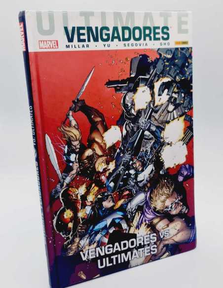 CASI EXCELENTE ESTADO COLECCIONABLE ULTIMATE 65 VENGADORES 4 VENGADORES VS ULTIMATES PANINI