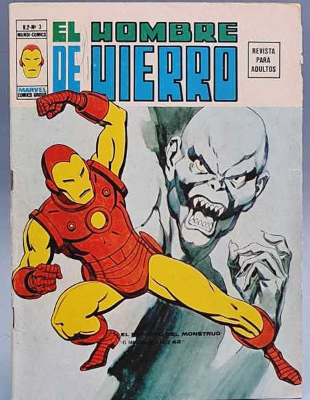 BUEN ESTADO EL HOMBRE DE HIERRO 3 EL RETORNO DEL MONSTRUO VOL2 GRAPA EDICIONES VERTICE