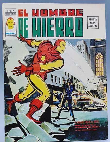 MUY BUEN ESTADO EL HOMBRE DE HIERRO 2 EL CORTANTE FILO DE LA MUERTE VOL2 GRAPA EDICIONES VERTICE