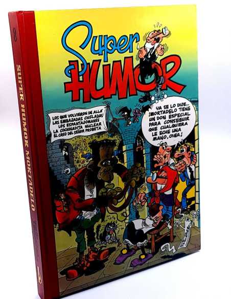 EXCELENTE ESTADO QUINTA EDICION SUPER HUMOR MORTADELO 8 EDICIONES B IBAÑEZ TAPA DURA