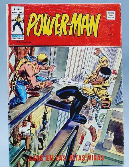 BUEN ESTADO POWER-MAN 4 CAOS EN LAS ALTAS VIGAS GRAPA EDICIONES VERTICE