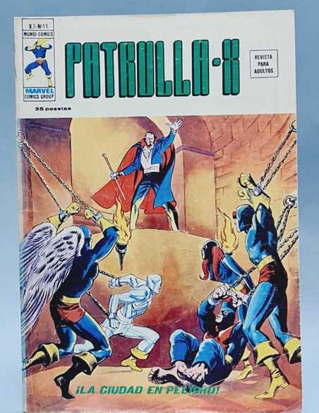 BUEN ESTADO PATRULLA X11 LA CIUDAD EN PELIGRO VOL3 VOL GRAPA EDICIONES VERTICE