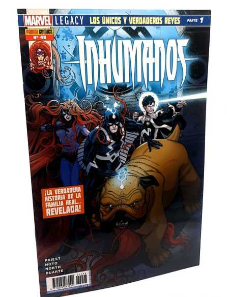 DE KIOSCO INHUMANOS 47 LEGACY LOS UNICOS Y VERDADEROS REYES PANINI COMICS GRAPA