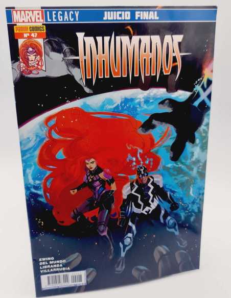 DE KIOSCO INHUMANOS 47 LEGACY JUICIO FINAL AÑO 5 PANINI COMICS GRAPA