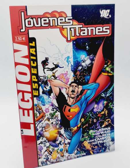DE KIOSCO JOVENES TITANES LEGION ESPECIAL AÑO 2007 DC COMICS PLANETA GRAPA