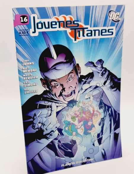 DE KIOSCO JOVENES TITANES 16 AÑO 2007 DC COMICS PLANETA GRAPA