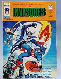 BUEN ESTADO SELECCIONES MARVEL 9 LOS INVASORES GRAPA...