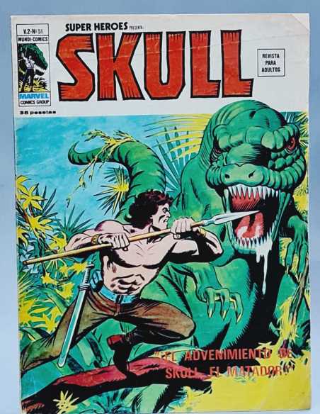 BUEN ESTADO SUPER HEROES 51 SKULL EL ADVENIMIENTO EL MATADOR VOL2 VOL VERTICE