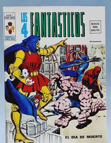CASI EXCELENTE ESTADO LOS 4 FANTASTICOS 11 VOL2 VOL.2 GRAPA EDICIONES VERTICE