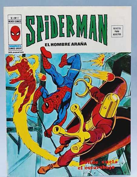 EXCELENTE ESTADO SPIDERMAN 11 DONDE VUELA EL ESCARABAJO VOL3 VOL.3 SPIDER-MA EDICIONES VERTICE