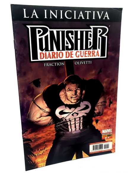 CASI EXCELENTE ESTADO PUNISHER DIARIO DE GUERRA 4 PANINI COMICS GRAPA 2008