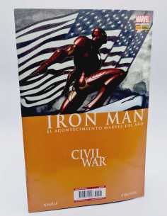MUY BUEN ESTADO CIVIL WAR IRON MAN PANINI COMICS GRAPA