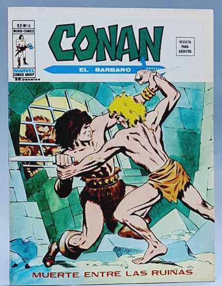EXCELENTE ESTADO CONAN 16 MUERTE ENTRE LAS RUINAS VOL2 VOL.2GRAPA EDICIONES VERTICE