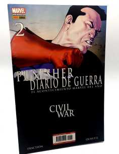CASI EXCELENTE ESTADO PUNISHER DIARIO DE GUERRA 2 PANINI...
