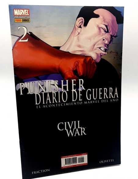 CASI EXCELENTE ESTADO PUNISHER DIARIO DE GUERRA 2 PANINI COMICS GRAPA