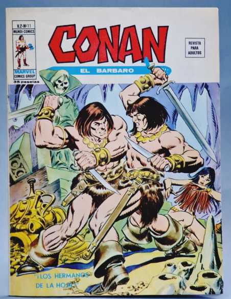 EXCELENTE ESTADO CONAN 11 LOS HERMANOS DE LA HOJA VOL2 VOL.2GRAPA EDICIONES VERTICE