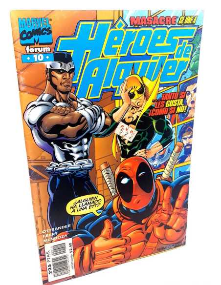 MUY BUEN ESTADO HEROES DE ALQUILER 10 FORUM COMICS GRAPA