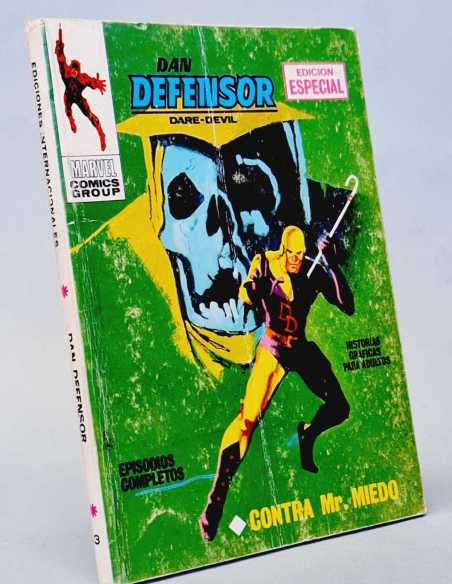 BUEN ESTADO DAN DEFENSOR 3 CONTRA EL MR. MIEDO TACO EDICIONES VERTICE