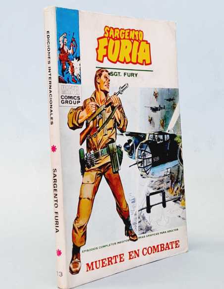 MUY BUEN ESTADO SARGENTO FURIA 13 MUERTE EN COMBATE TACO EDICIONES VERTICE