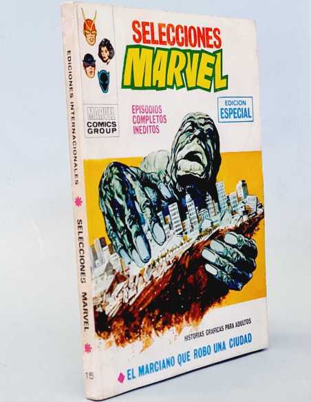 MUY BUEN ESTADO SELECCIONES MARVEL 15 EL MARCIANO QUE ROBÓ UNA CIUDAD TACO VERTICE