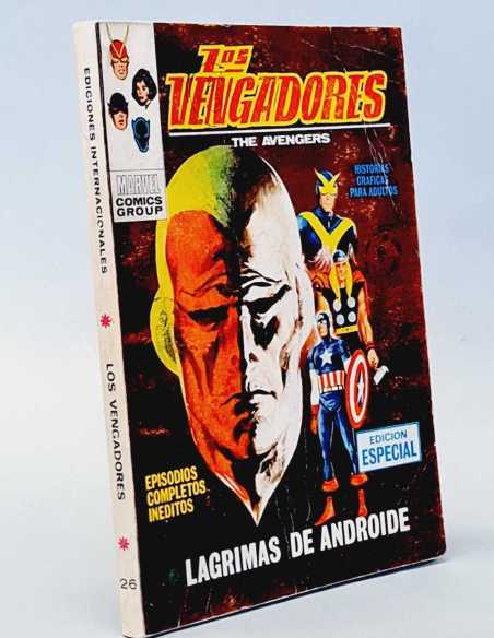 MUY BUEN ESTADO LOS VENGADORES 26 LAGRIMAS DE ANDROIDE TACO EDICIONES VERTICE