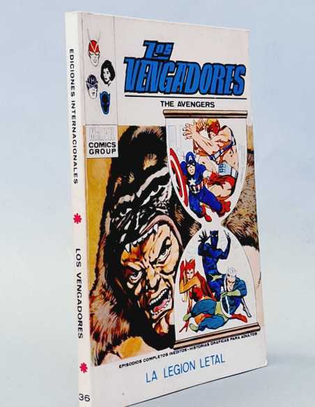 EXCELENTE ESTADO LOS VENGADORES 36 LA LEGION LETAL TACO EDICIONES VERTICE