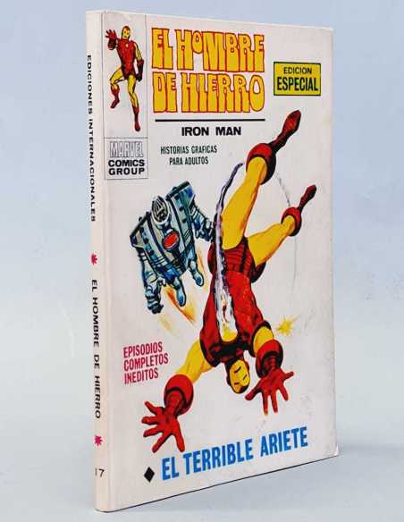 MUY BUEN ESTADO EL HOMBRE DE HIERRO 17 EL TERRIBLE ARIETE TACO EDICIONES VERTICE