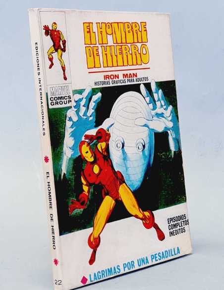 MUY BUEN ESTADO EL HOMBRE DE HIERRO 22 LAGRIMAS POR UNA PESADILLA TACO EDICIONES VERTICE