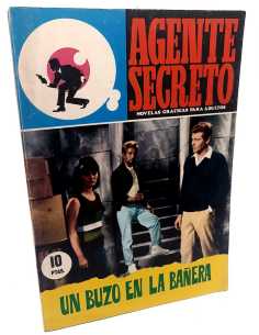 EXCELENTE ESTADO AGENTE SECRETO 34 UN BUZO EN LA BAÑERA...