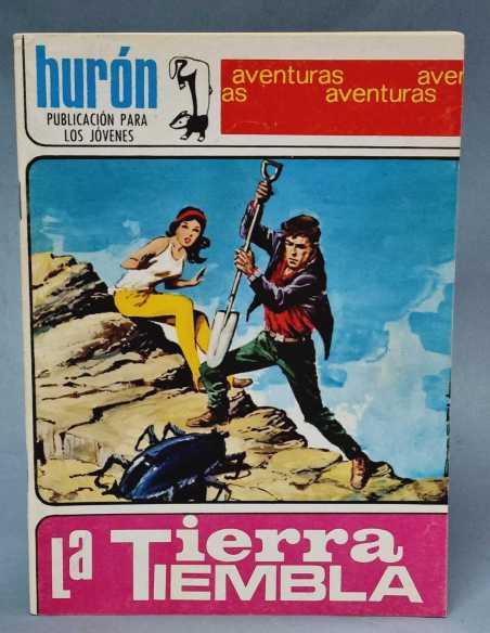 EXCELENTE ESTADO HURON LA TIERRA TIEMBLA 45 AVENTURAD EDICIONES TORAY