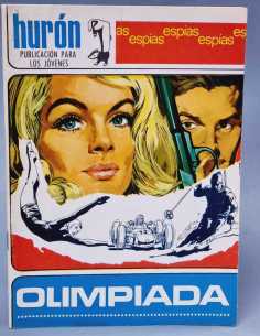 EXCELENTE ESTADO HURON OLIMPIADA 35 ESPIAS EDICIONES TORAY