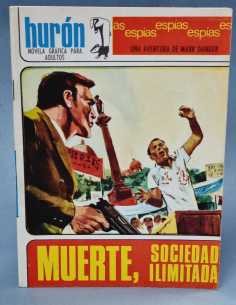 EXCELENTE ESTADO HURON MUERTE SOCIEDAD LIMITADA 12 ESPIAS...