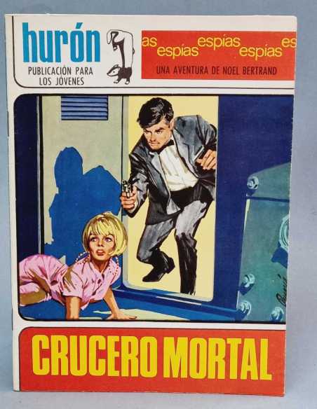 EXCELENTE ESTADO HURON CRUCERO MORTAL 25 ESPIAS EDICIONES TORAY