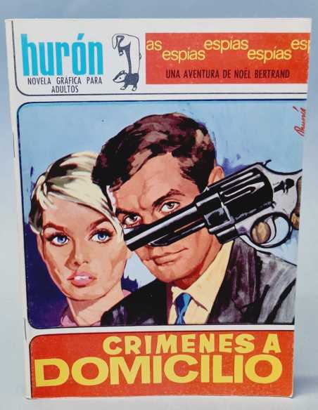 EXCELENTE ESTADO HURON 19 CRIMENES A DOMICILIO EDICIONES TORAY