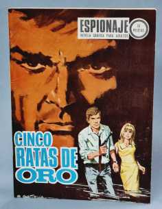 EXCELENTE ESTADO ESPIONAJE CINCO RATAS DE ORO 65...