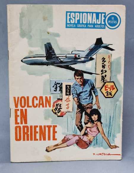 CASI EXCELENTE ESTADO ESPIONAJE VOLCAN EN ORIENTE 67 EDICIONES TORAY