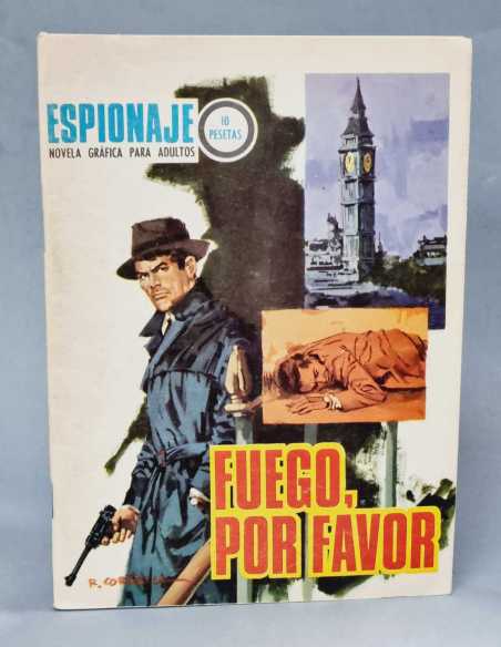 EXCELENTE ESTADO ESPIONAJE FUEGO POR FAVOR 59 EDICIONES TORAY