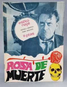 EXCELENTE ESTADO ESPIONAJE ROSA DE MUERTE 55 EDICIONES TORAY