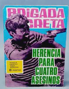 MUY BUEN ESTADO BRIGADA SECRETA 123 HERENCIA PARA CUATRO...