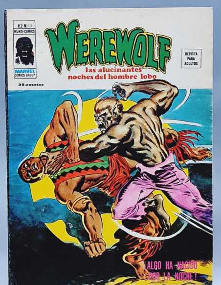 MUY BUEN ESTADO WEREWOLF 15 ALGO HA NACIDO POR LA NOCHE VOL2 VOL.2 GRAPA EDICIONES VERTICE