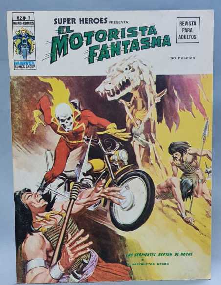 CASI EXCELENTE ESTADO SUPER HEROES 3 LAS SERPIENTES RAPTAN DE NOCHE VOL2 VOL.2 VERTICE