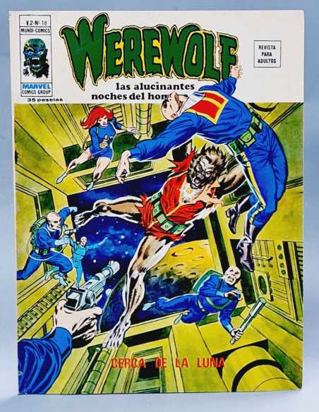 CASI EXCELENTE ESTADO WEREWOLF 18 CERCA DE LA LUNA VOL2 VOL.2 GRAPA EDICIONES VERTICE