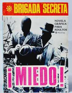CASI EXCELENTE ESTADO BRIGADA SECRETA 191 MIEDO TORAY