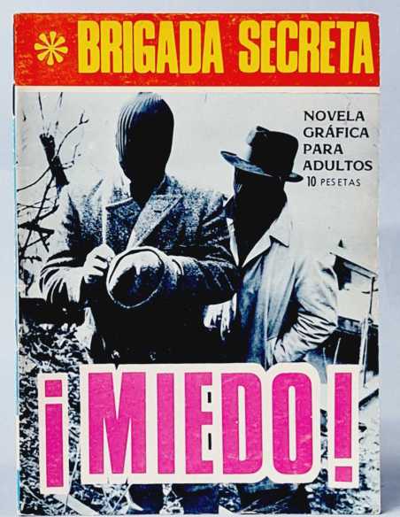 CASI EXCELENTE ESTADO BRIGADA SECRETA 191 MIEDO TORAY