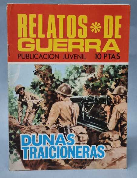 EXCELENTE RELATOS DE GUERRA DUNAS TRAICIONERAS 192 EDICIONES TORAY