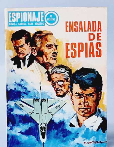 EXCELENTE ESTADO ESPIONAJE 61 ENSALADAS DE ESPIAS TORAY