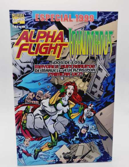 DE KIOSCO ALPHA FLIGHT INHUMANOS 1 ESPECIAL 1999 FORUM COMICS GRAPA