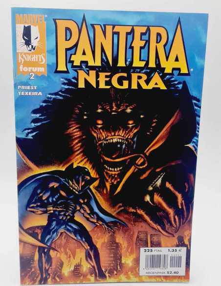 EXCELENTE ESTADO MARVEL KNIGHTS PANTERA NEGRA 2 FORUM COMICS GRAPA